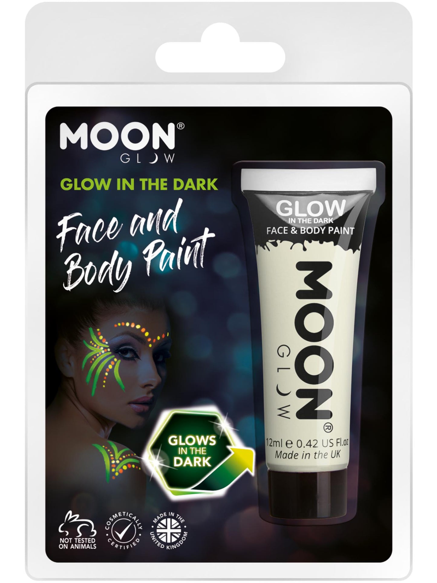 Moon Glow - Glow in the Dark Face Paint, Invisible Wholesale