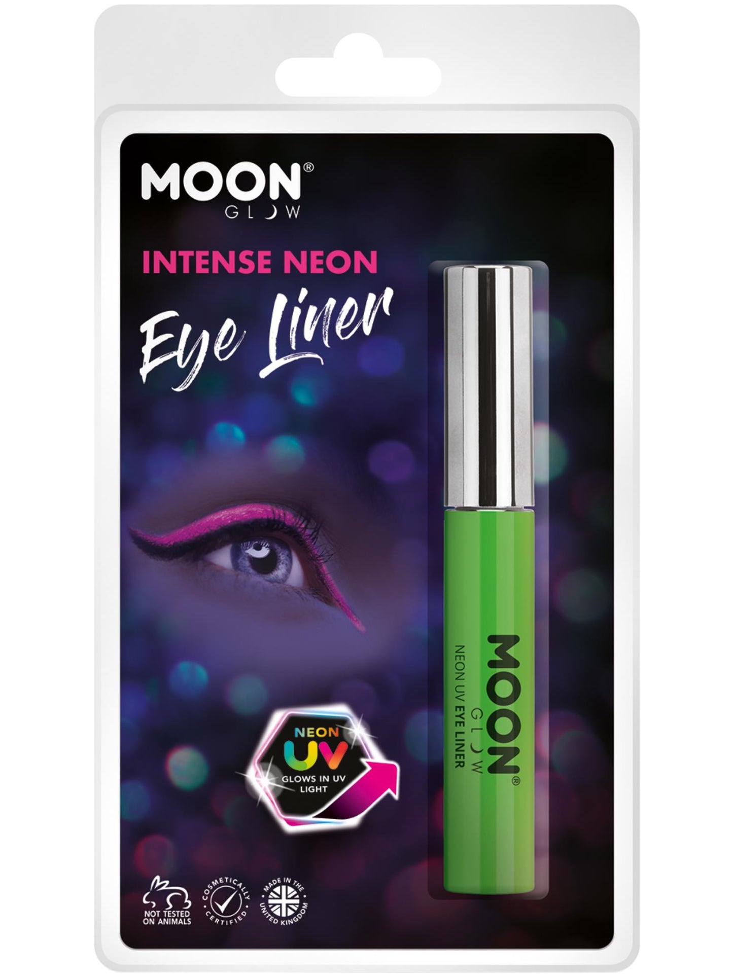 Moon Glow Intense Neon UV Eye Liner, Intense Green Wholesale