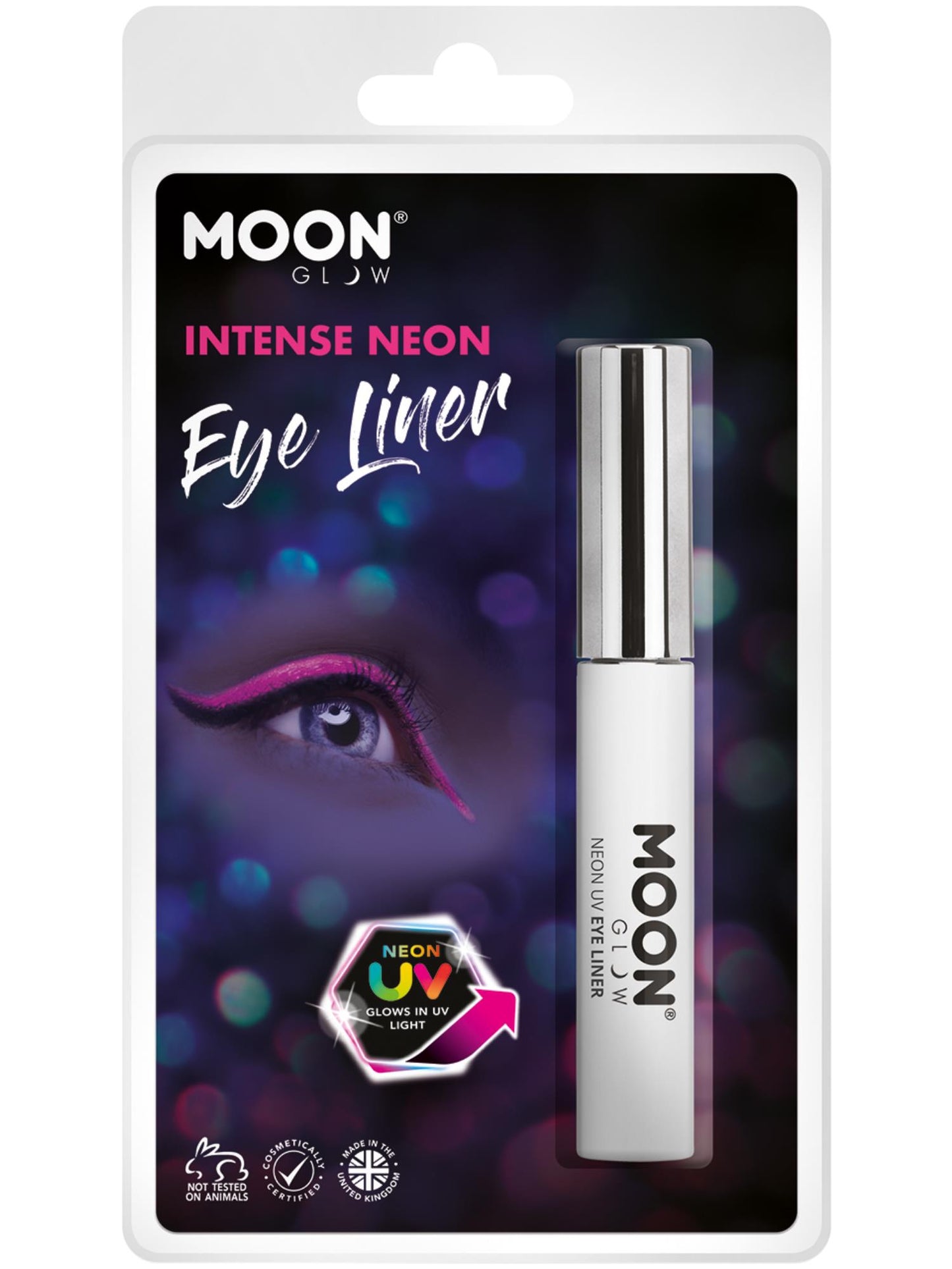 Moon Glow Intense Neon UV Eye Liner, White Wholesale