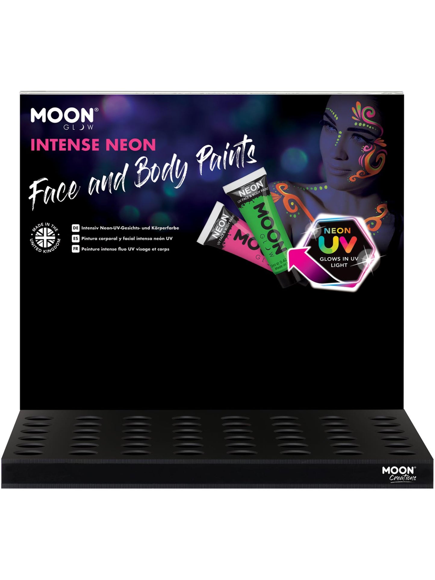 Moon Glow Intense Neon UV Face Paint, Wholesale
