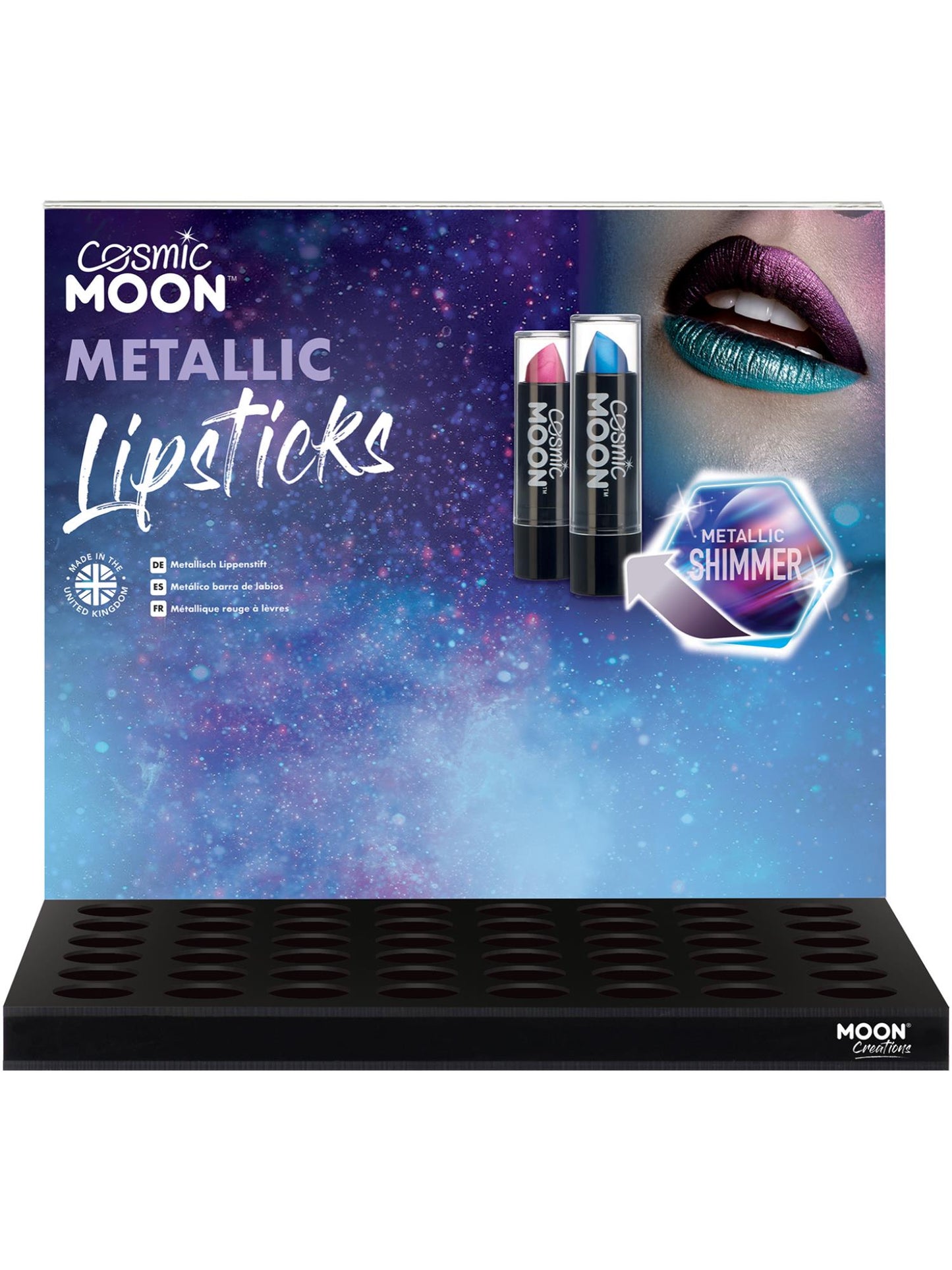 Cosmic Moon Metallic Lipstick, Wholesale