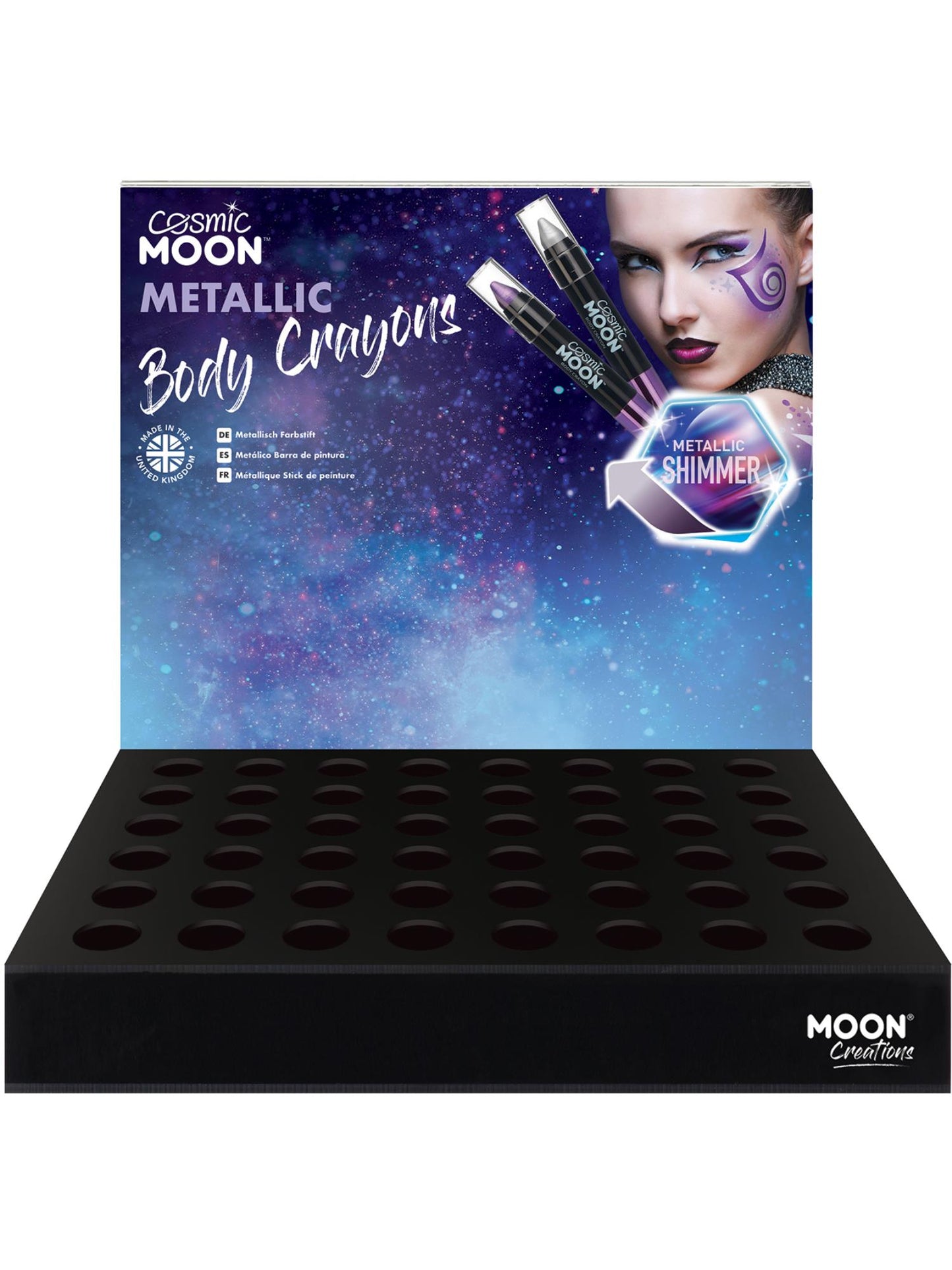 Cosmic Moon Metallic Body Crayons, Wholesale