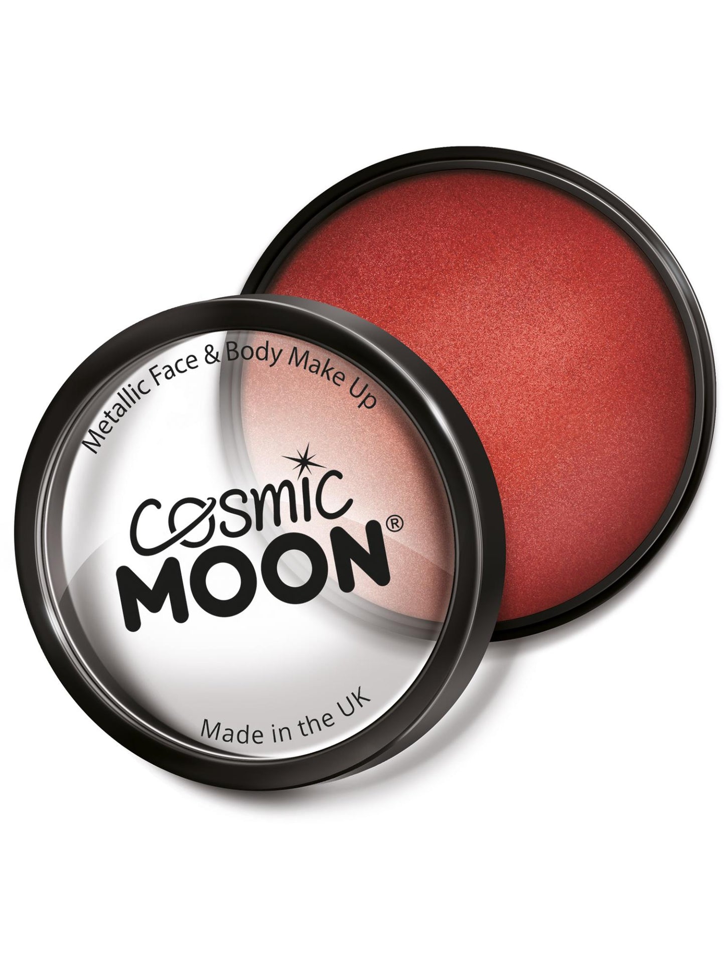 Cosmic Moon Metallic Pro Face Paint Cake Pots, Red Wholesale