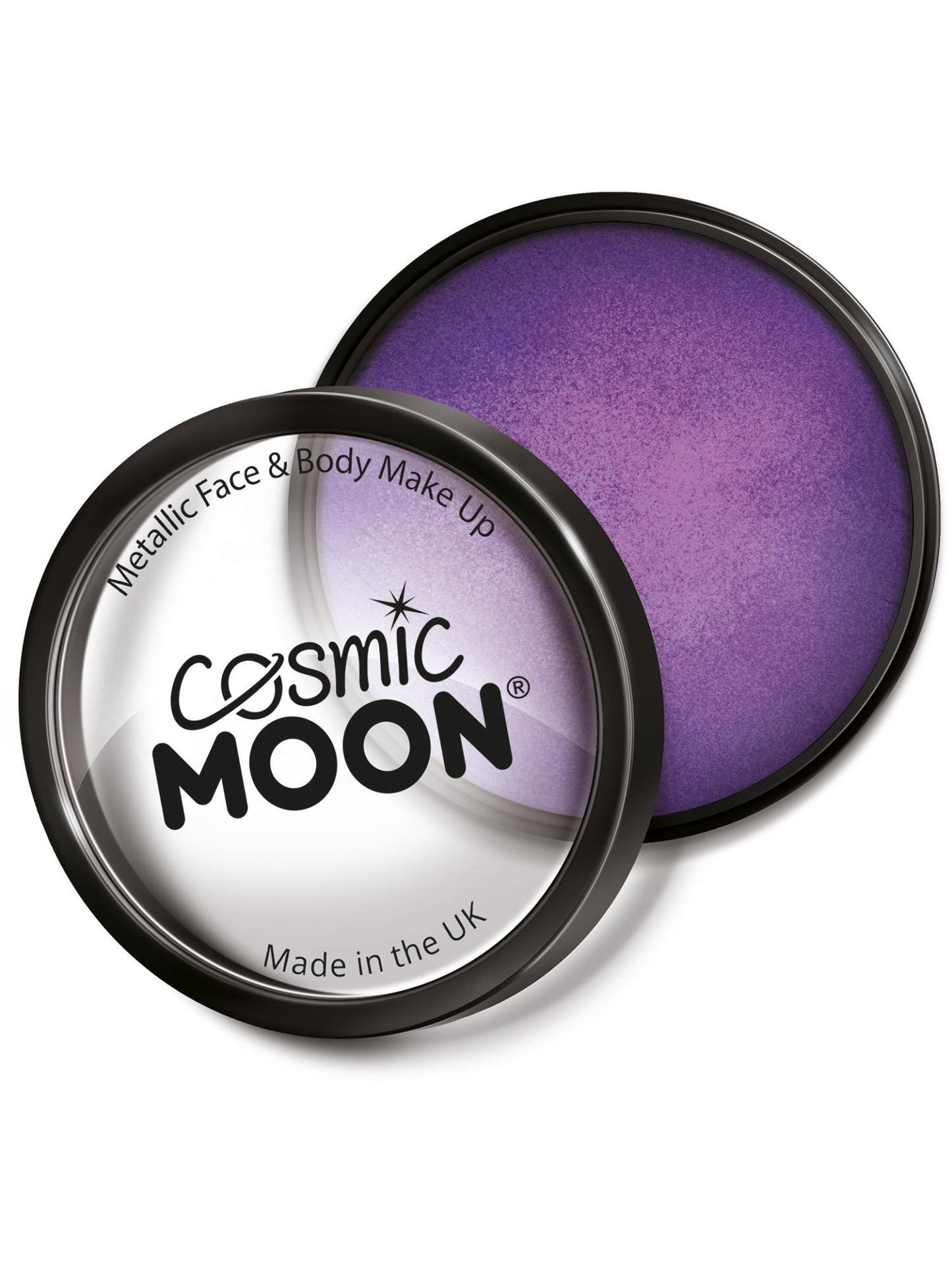 Cosmic Moon Metallic Pro Face Paint Cake Pots, Pur Wholesale