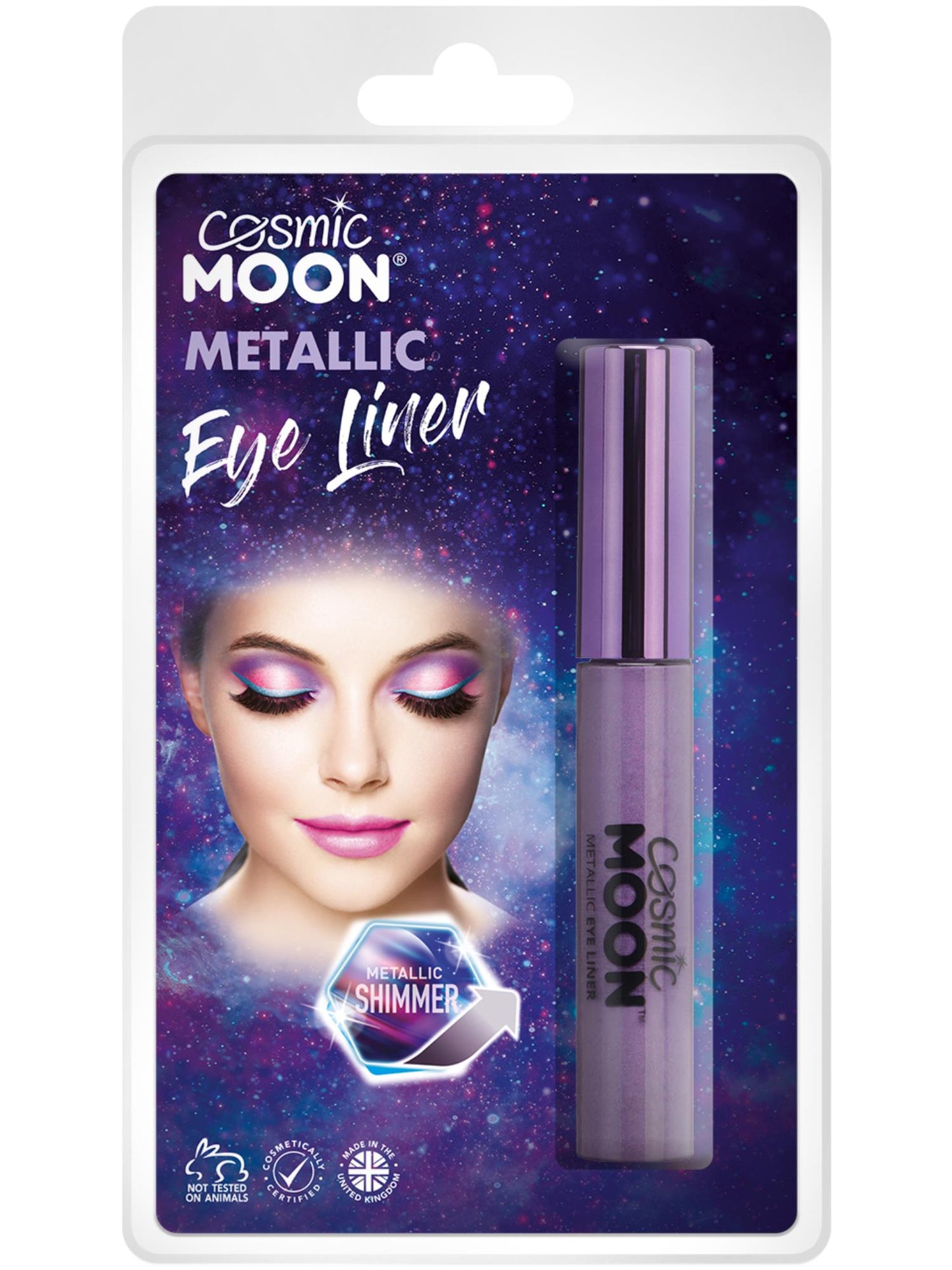 Cosmic Moon Metallic Eye Liner, Purple Wholesale