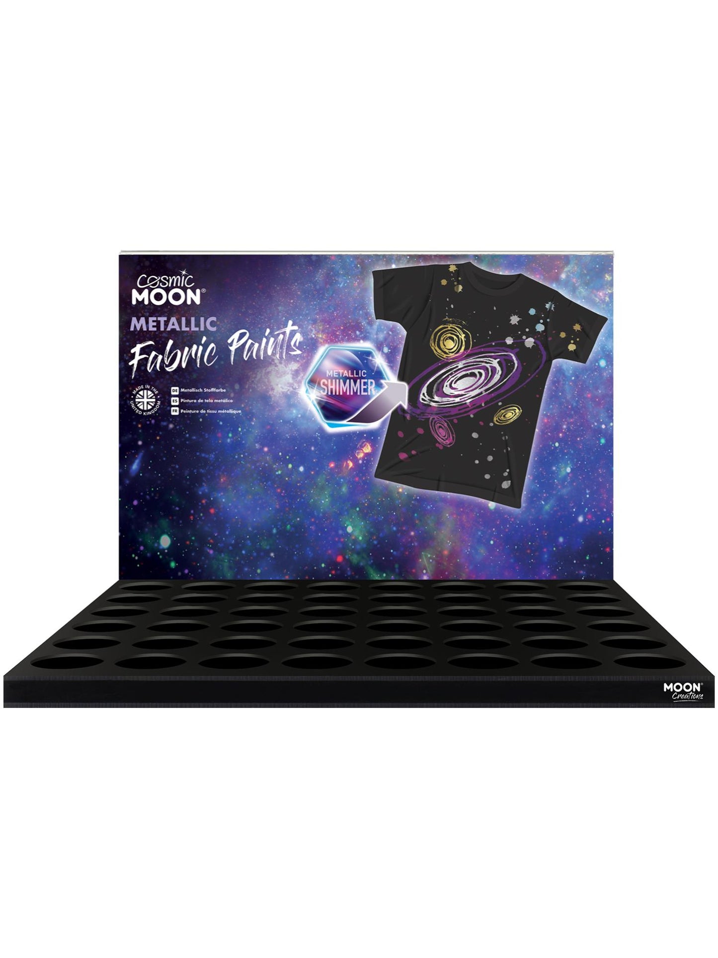 Cosmic Moon Metallic Fabric Paint, Wholesale
