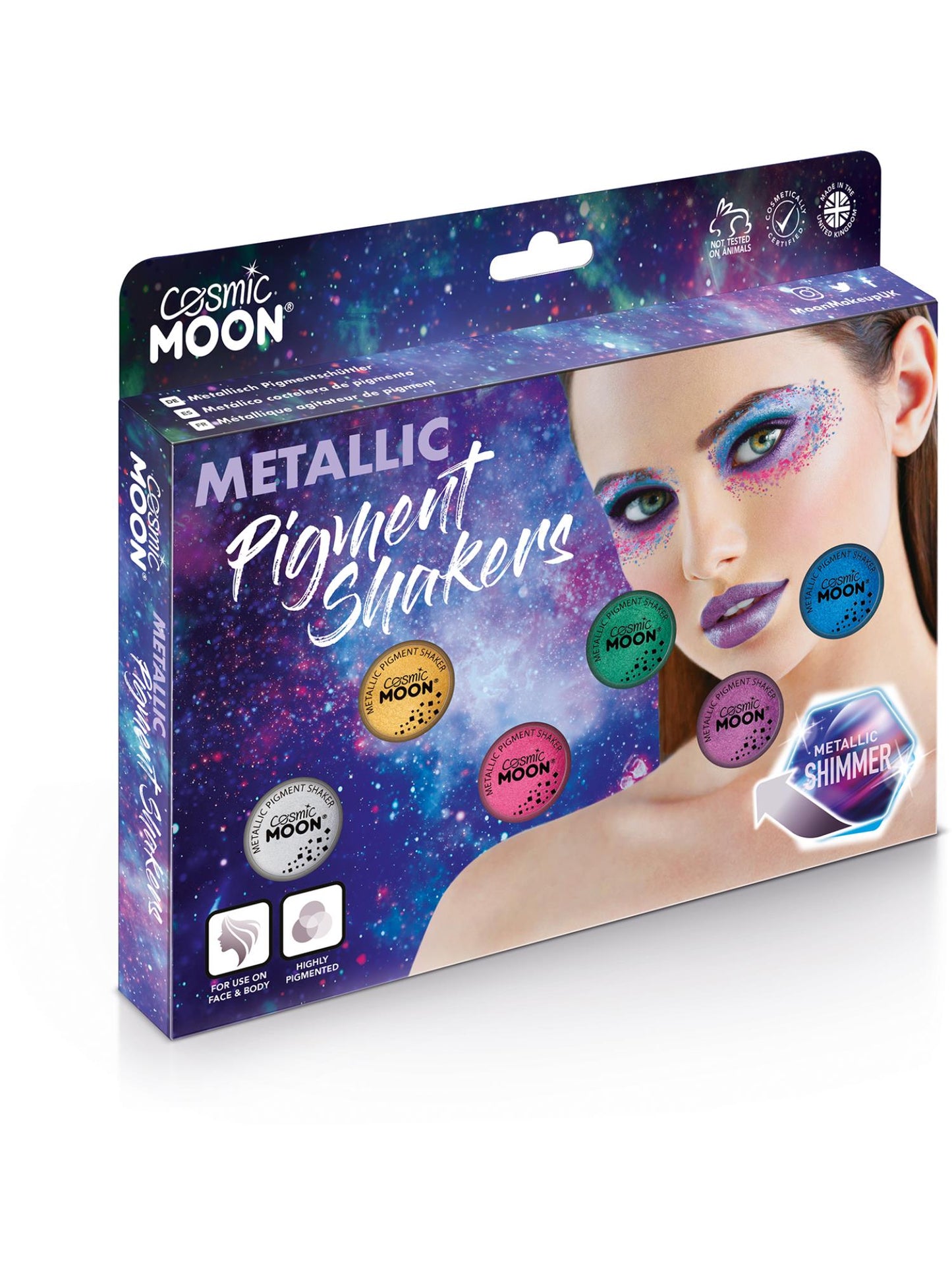 Cosmic Moon Metallic Pigment Shaker, Assorted Wholesale