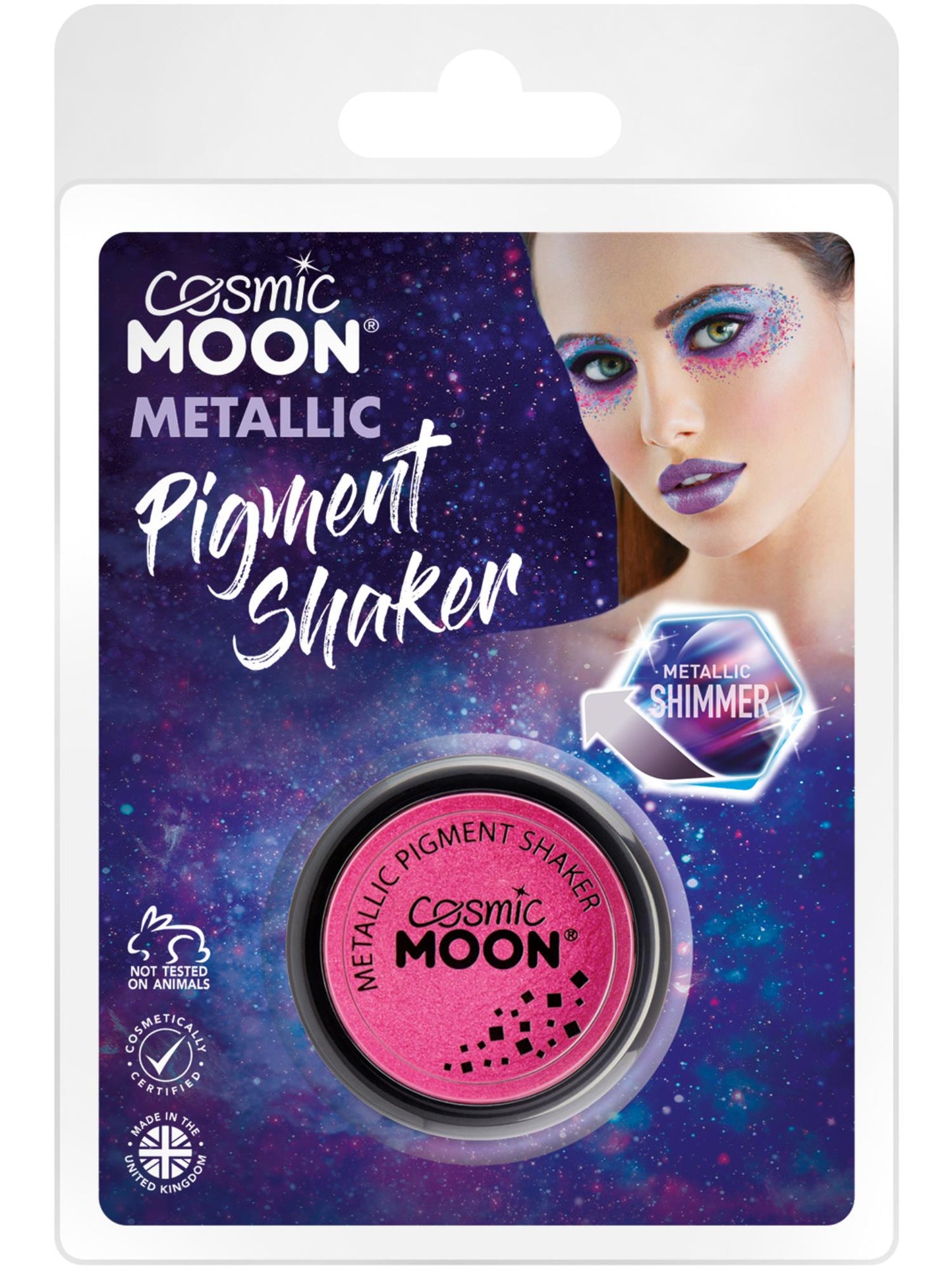 Cosmic Moon Metallic Pigment Shaker, Pink Wholesale