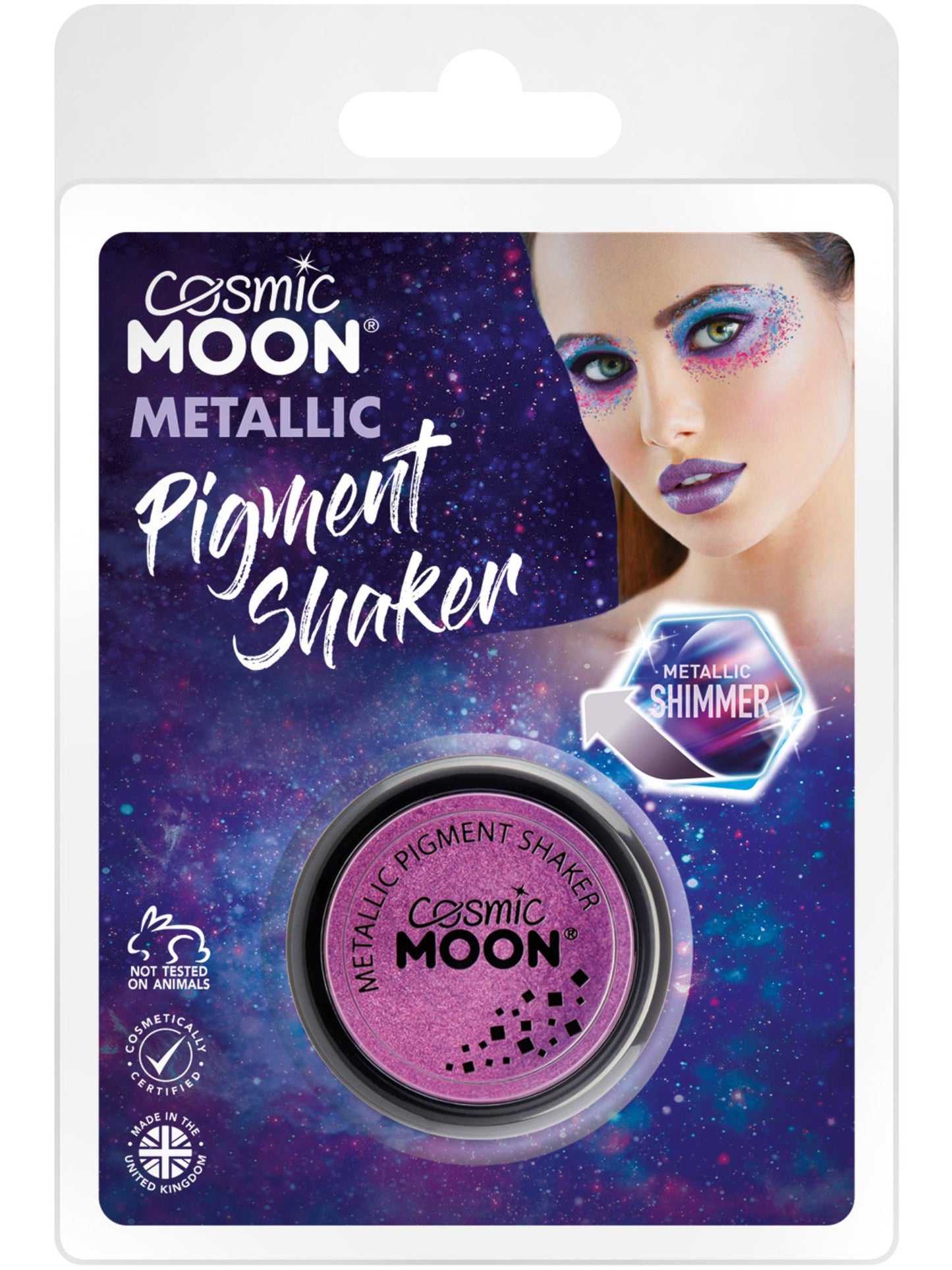 Cosmic Moon Metallic Pigment Shaker, Purple Wholesale