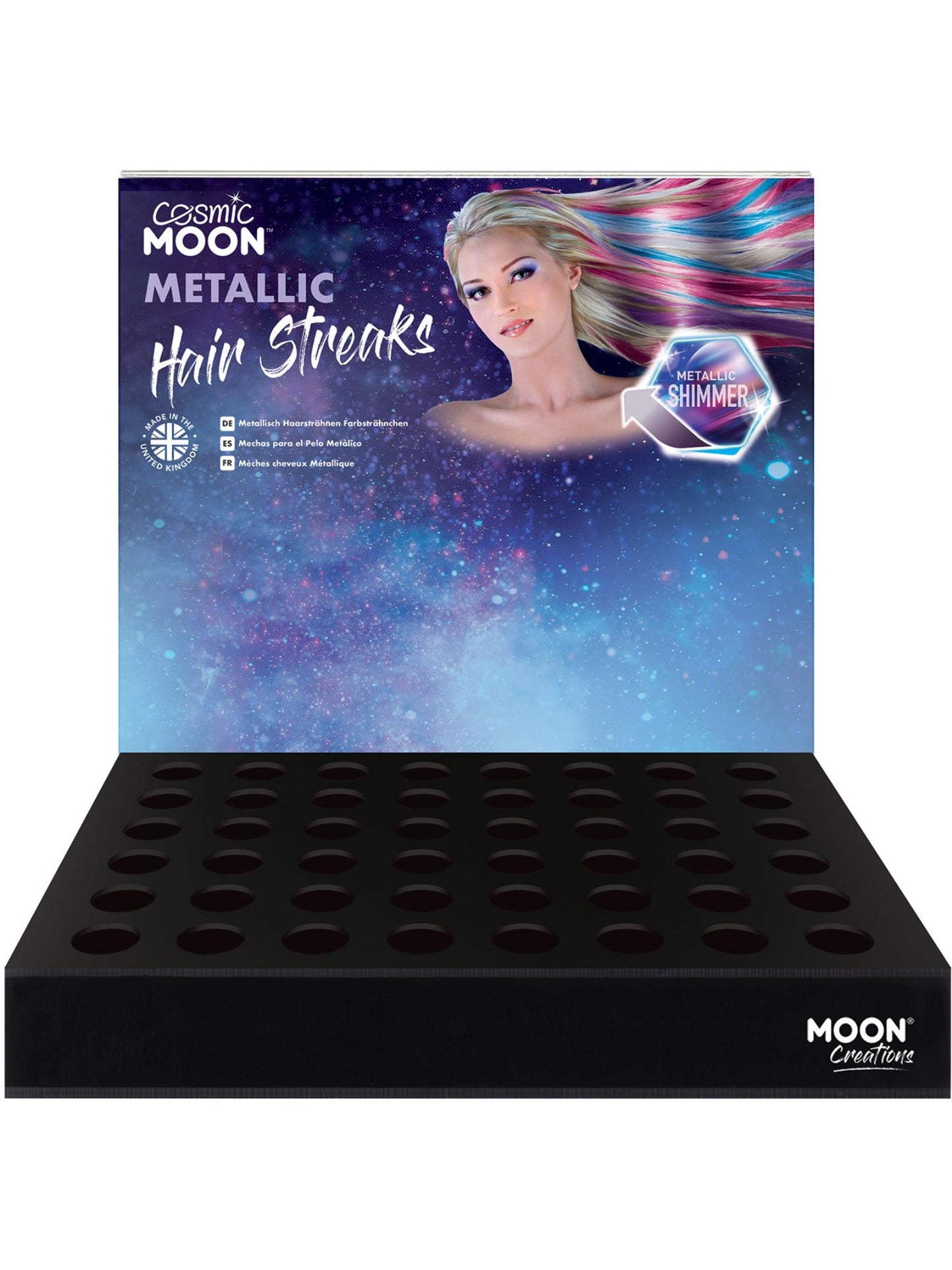 Cosmic Moon Metallic Hair Streaks, Wholesale