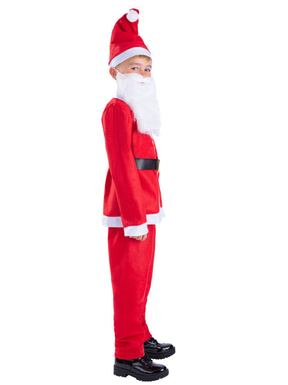 Santa Boy Costume, Red  Wholesale
