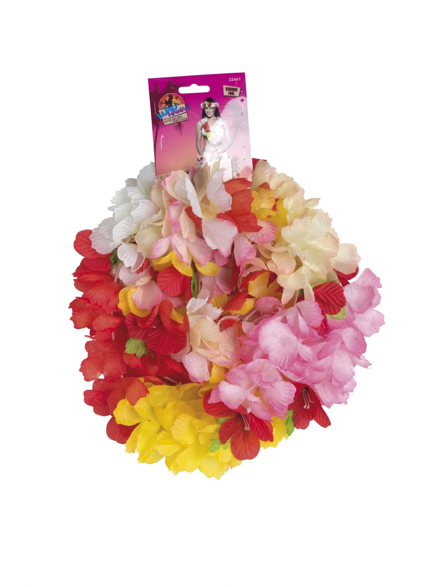 Deluxe Hawaiian Set, Multi-Coloured  Wholesale