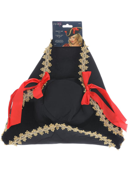 Fever Kollektion, Piraten-Hut, Schwarz