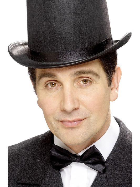 Tales of Old England Satin Bow-Tie, Black  Wholesale