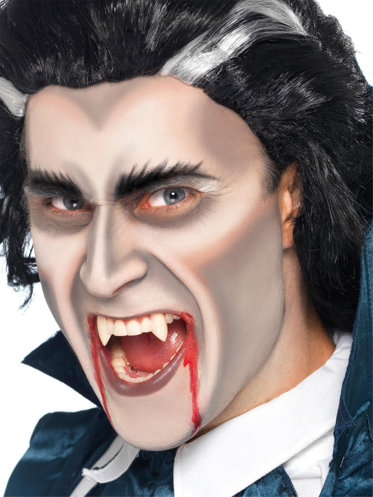 Horror-Vampirzähne, Weiß, Weichvinyl