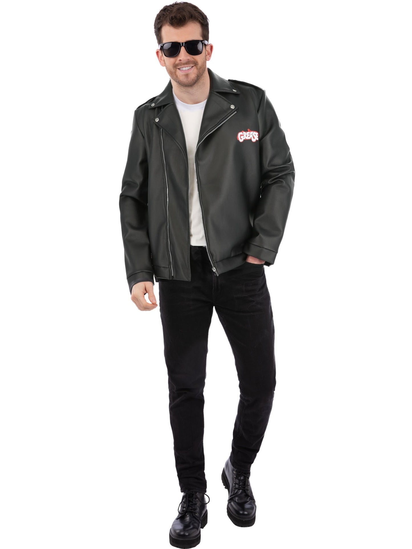 Grease T-Birds Jacket, Black  Wholesale