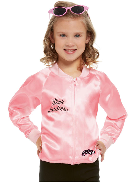 Grease Pink Ladies Jacket, Pink  Wholesale