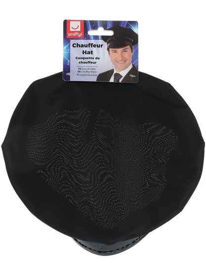 Casquette de chauffeur, noire