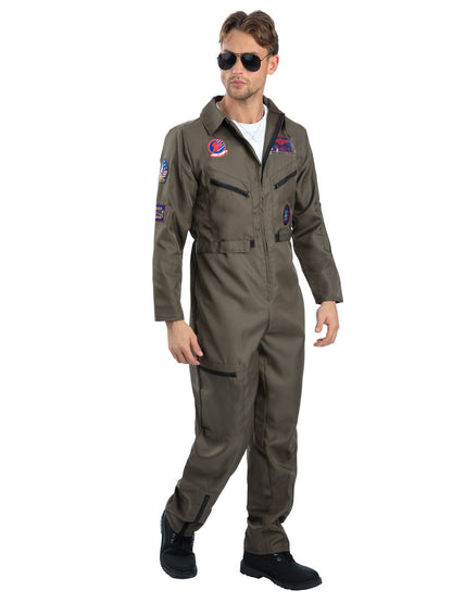 Top Gun Costume, Green  Wholesale