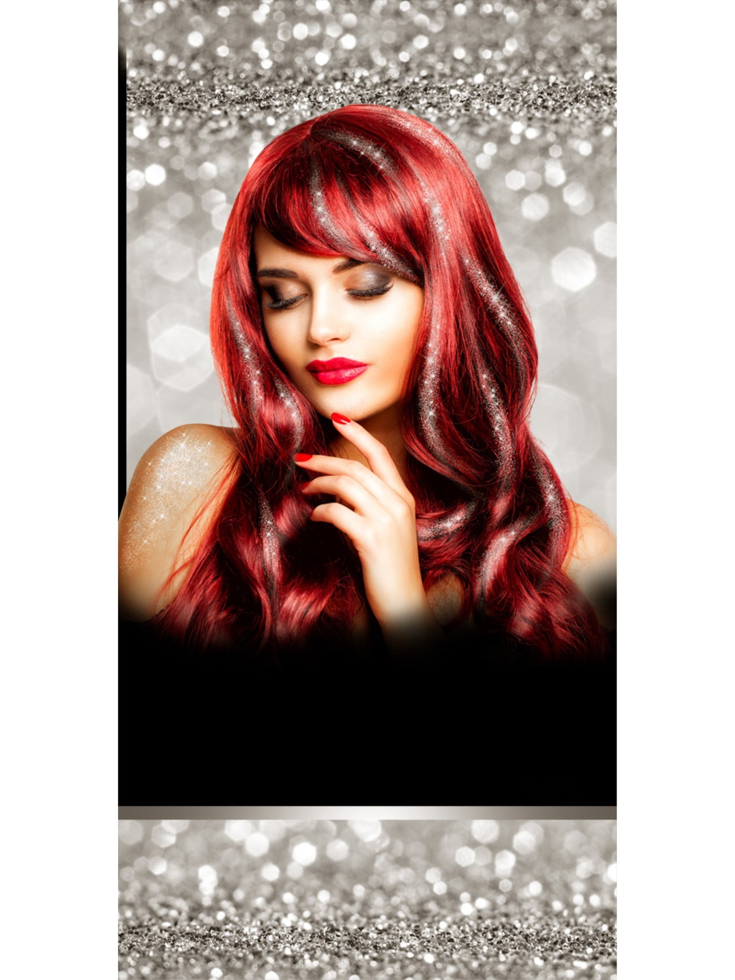 Smiffys Make-Up FX, Hair & Body Spray, Silver  Wholesale