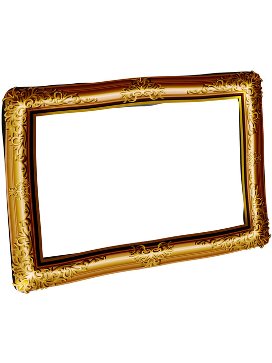 Aufblasbarer Bilderrahmen, Gold, 70 cm/ 28 Zoll