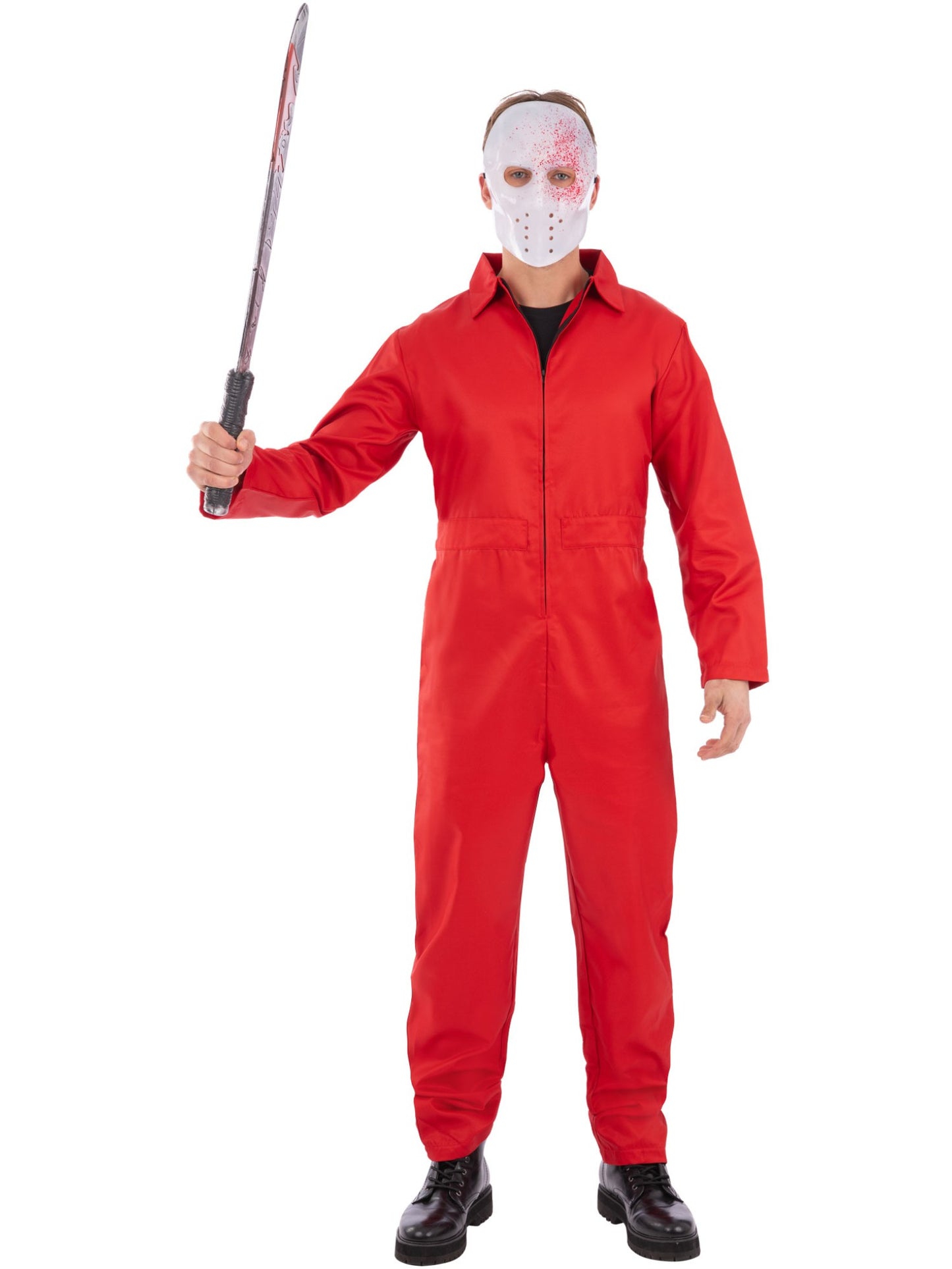 Roter Overall