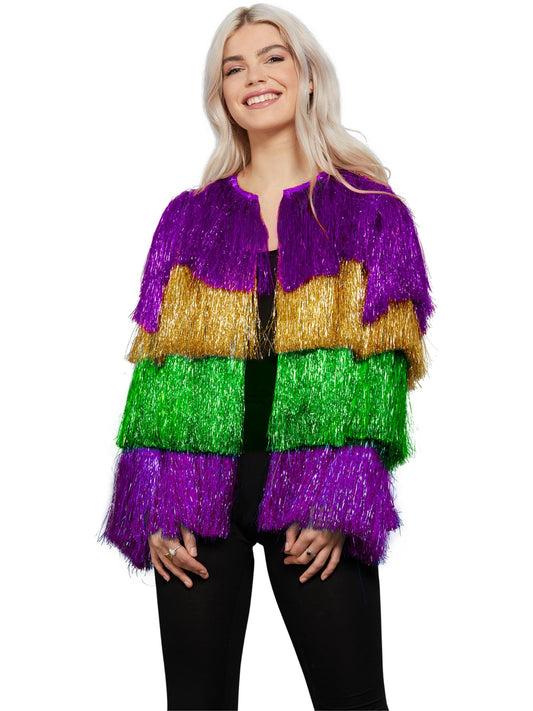 Chaqueta Mardi Gras Tinsel de Fever