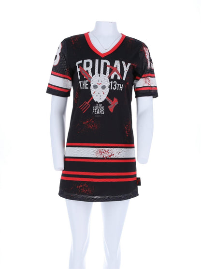 Friday the 13th, Damenkostüm, Bedrucktes Hockey-Kleid