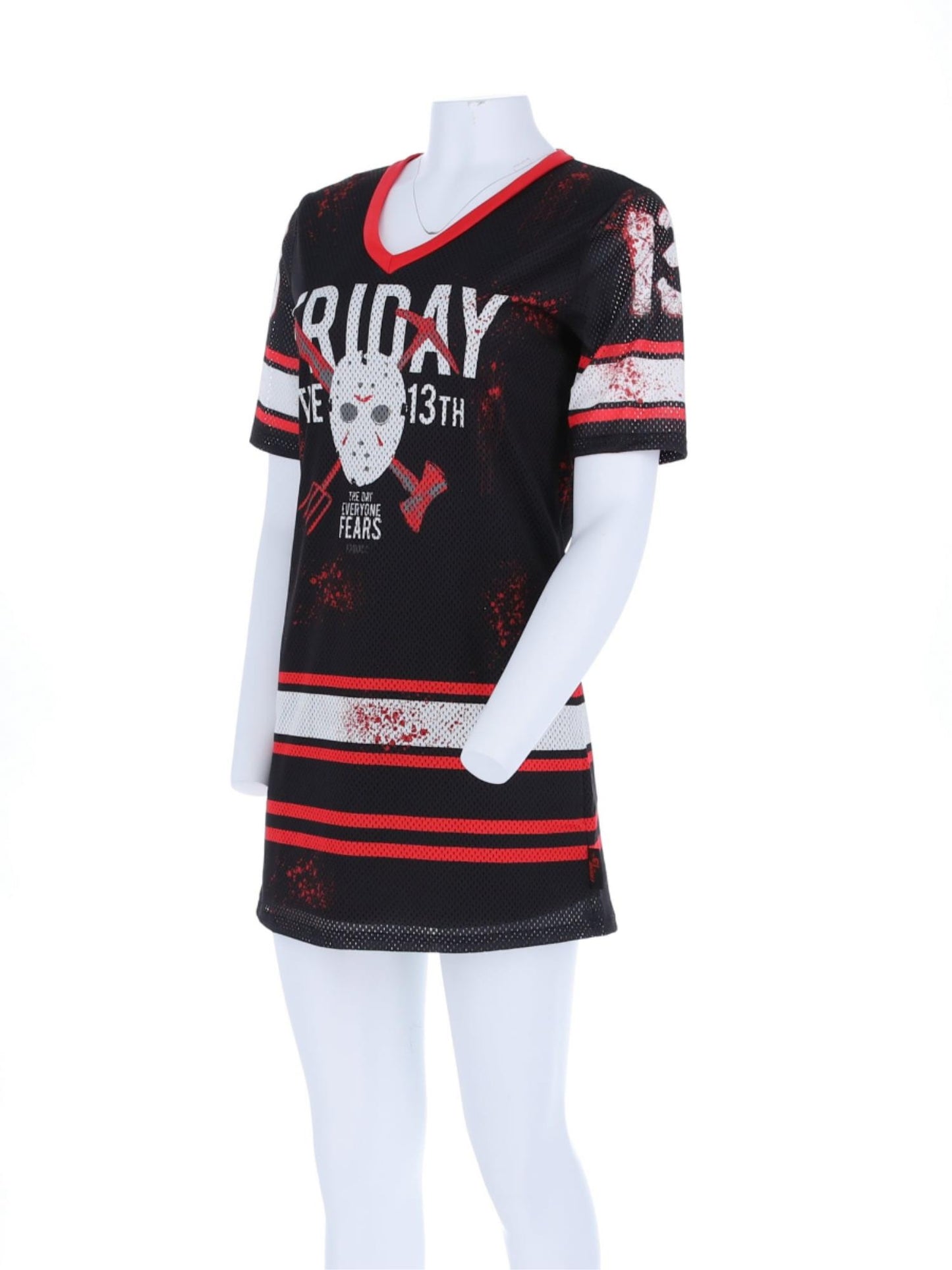 Friday the 13th, Damenkostüm, Bedrucktes Hockey-Kleid