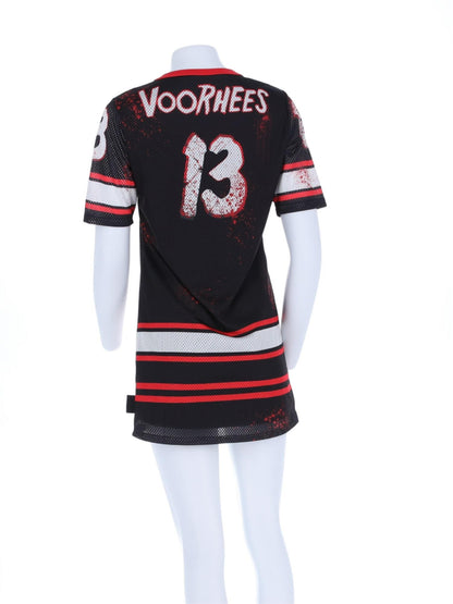 Friday the 13th, Damenkostüm, Bedrucktes Hockey-Kleid