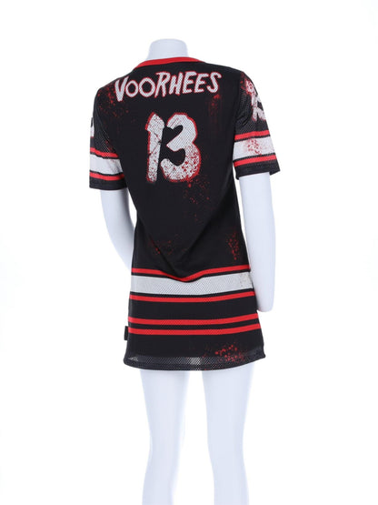 Friday the 13th, Damenkostüm, Bedrucktes Hockey-Kleid
