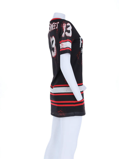 Friday the 13th, Damenkostüm, Bedrucktes Hockey-Kleid
