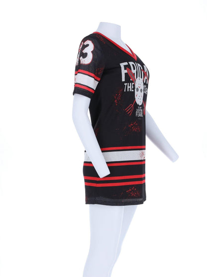 Friday the 13th, Damenkostüm, Bedrucktes Hockey-Kleid