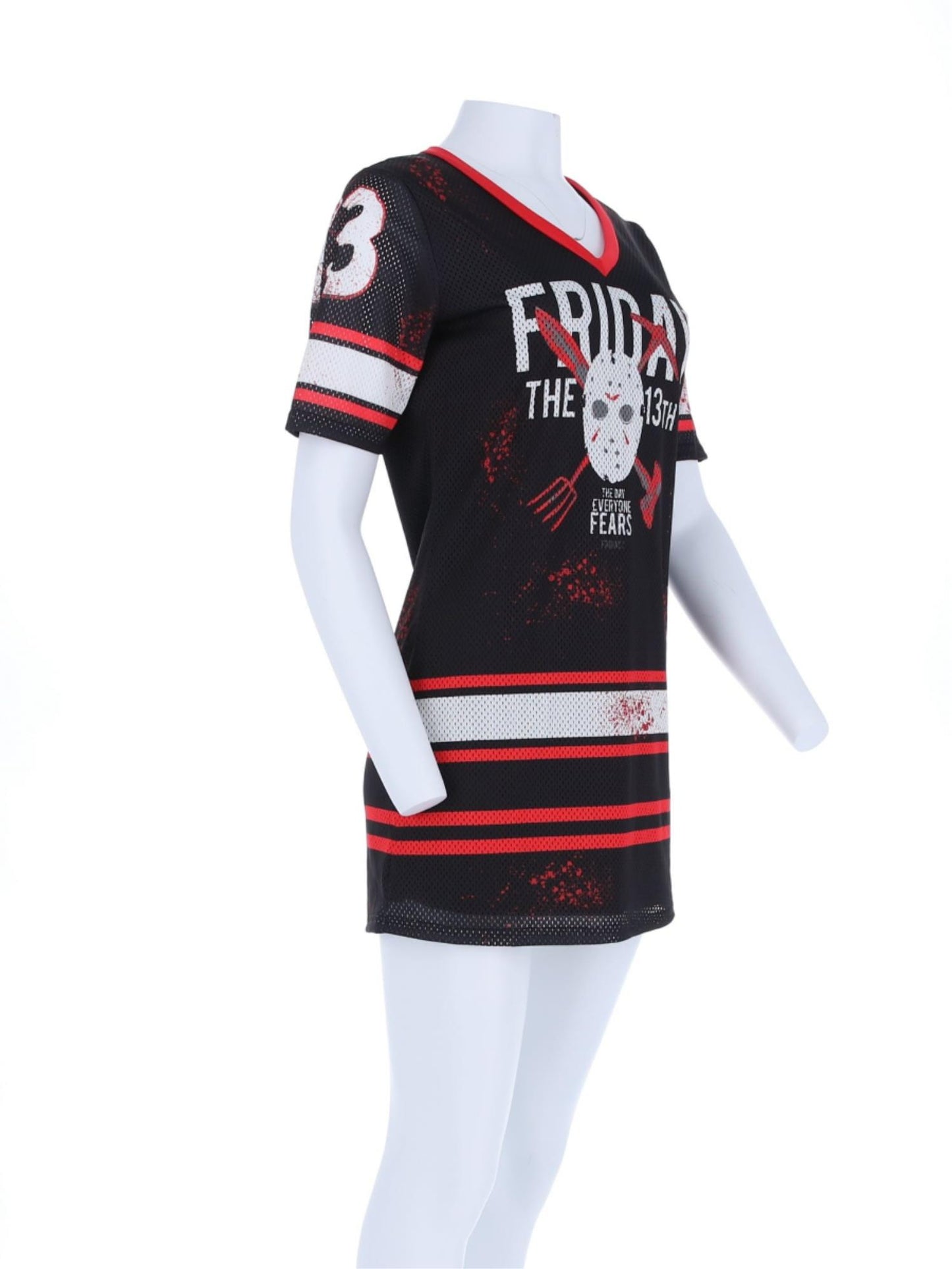 Friday the 13th, Damenkostüm, Bedrucktes Hockey-Kleid