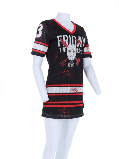 Friday the 13th, Damenkostüm, Bedrucktes Hockey-Kleid