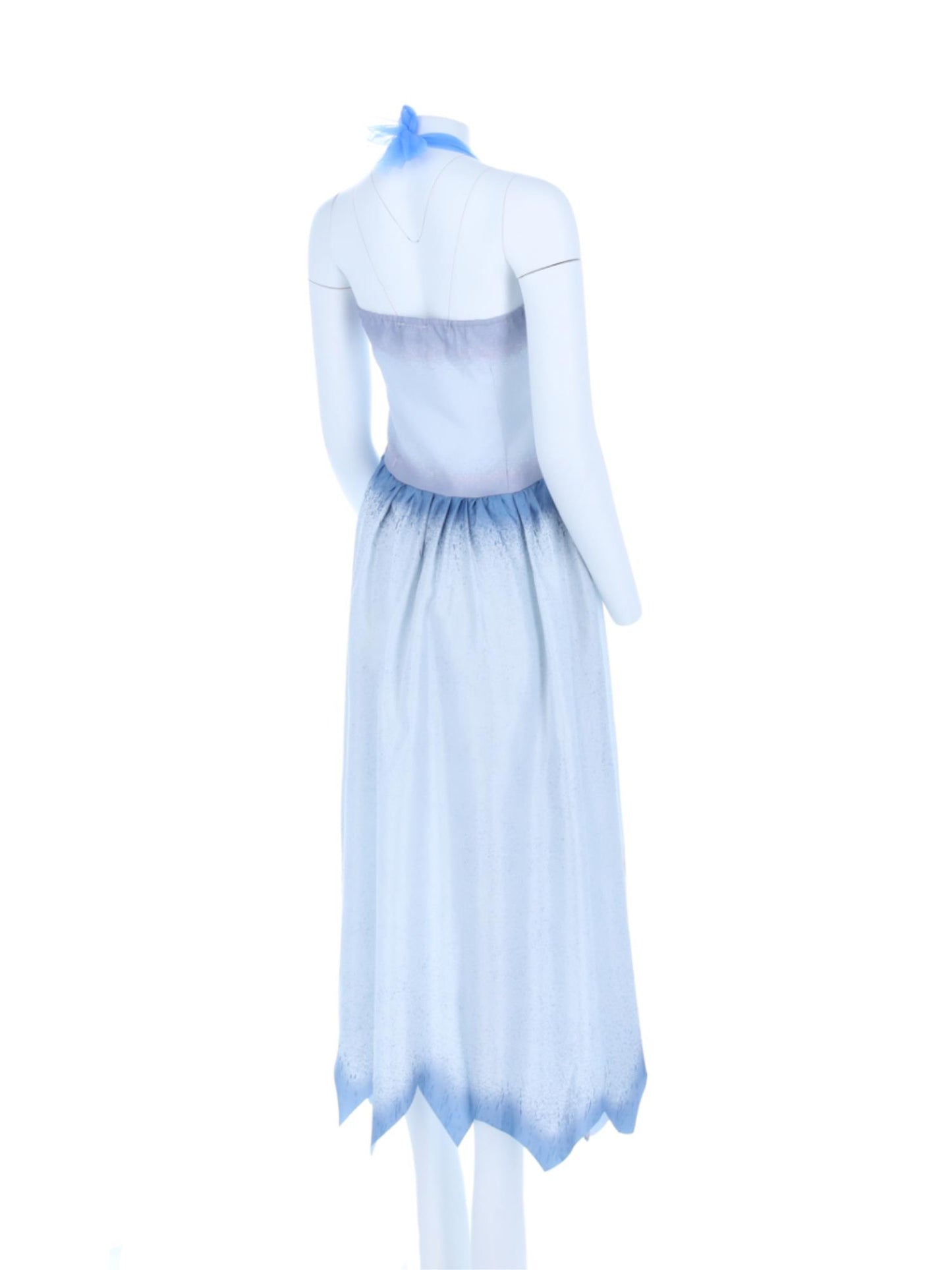 Corpse Bride, Emily-Kostüm, Kleid und Stirnband mit Schleier