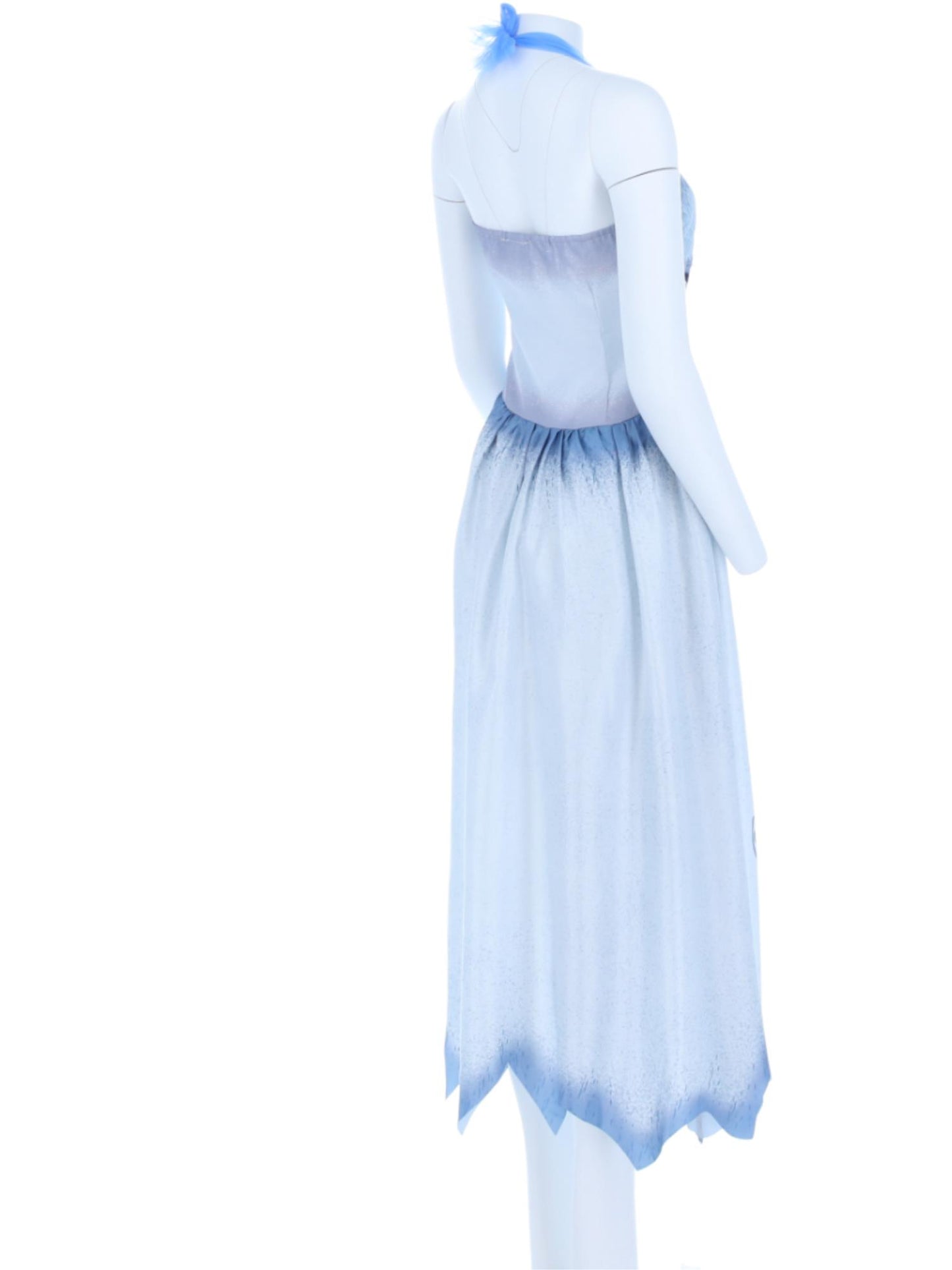 Corpse Bride, Emily-Kostüm, Kleid und Stirnband mit Schleier