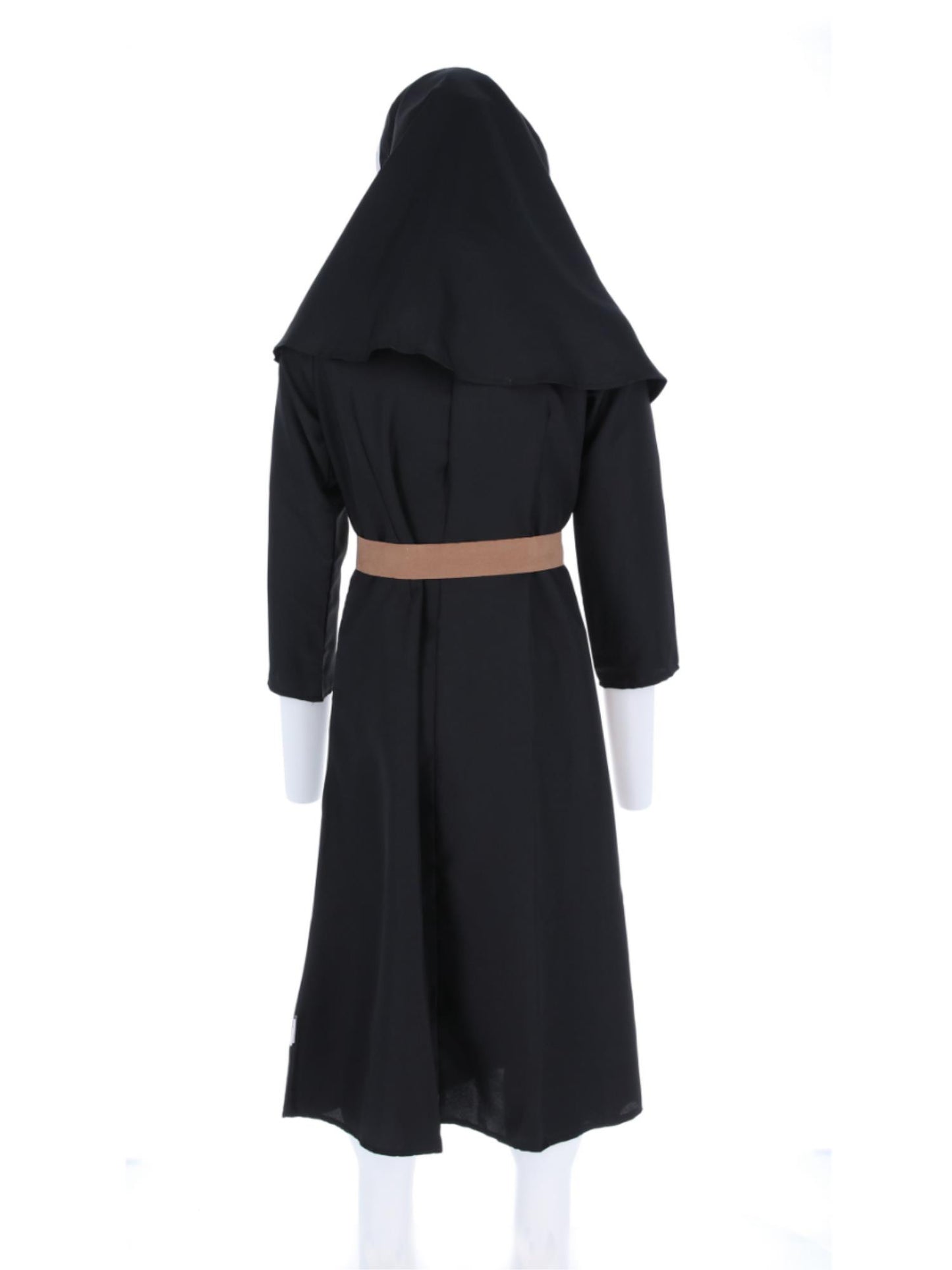 The Nun, Valek-Kostüm, Tracht, Kopfbedeckung, Gürtel, Kreuz-Halskette und Maske