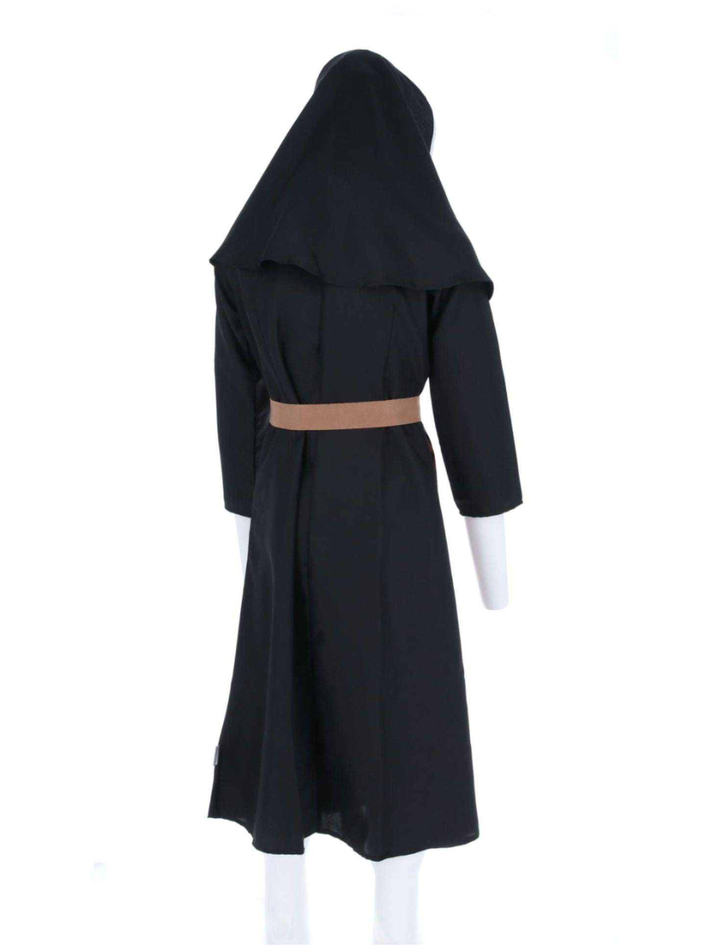 The Nun, Valek-Kostüm, Tracht, Kopfbedeckung, Gürtel, Kreuz-Halskette und Maske