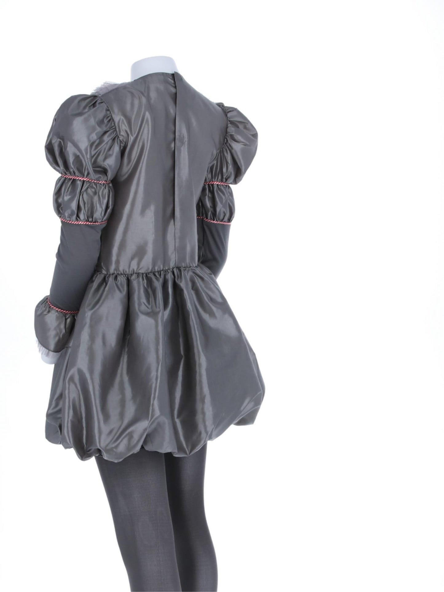 IT Chapter 2, disfraz de Pennywise, Vestido con volante en el cuello y medias