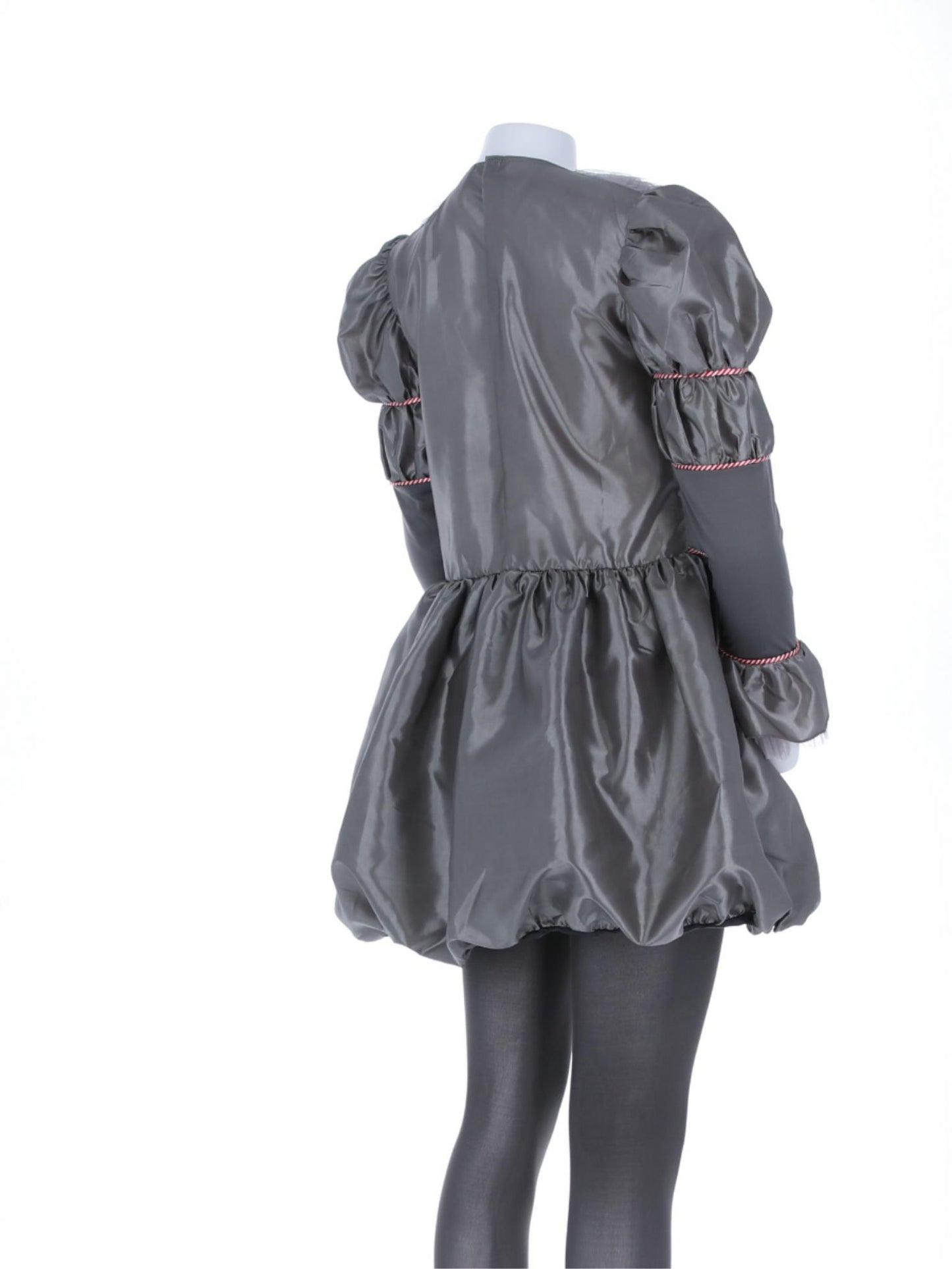 IT Chapter 2, disfraz de Pennywise, Vestido con volante en el cuello y medias