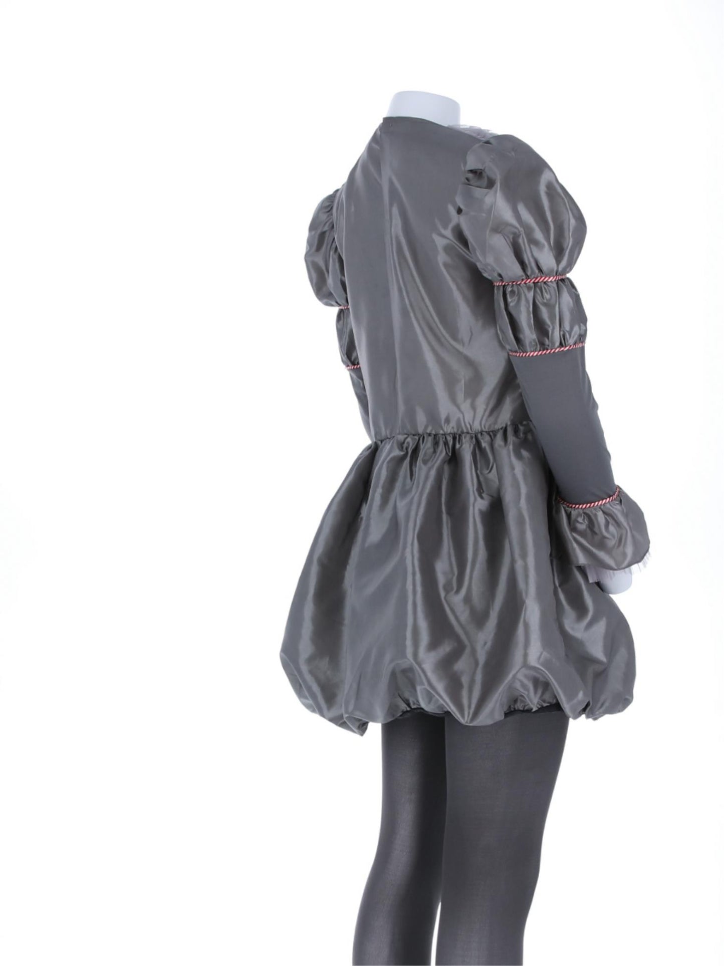 IT Chapter 2, disfraz de Pennywise, Vestido con volante en el cuello y medias