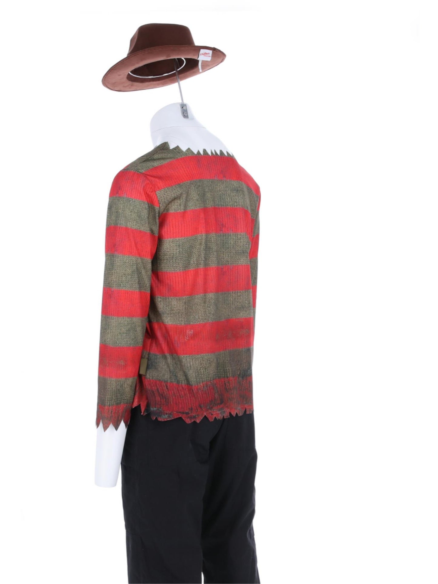 A Nightmare On Elm Street, Freddy Krueger, Kostüm, Bedrucktes Oberteil, Handschuh und Mütze