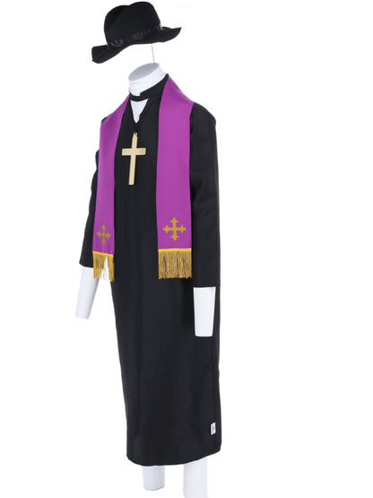 The Exorcist, Father Merrin Priest Costume, Robe  Wholesale