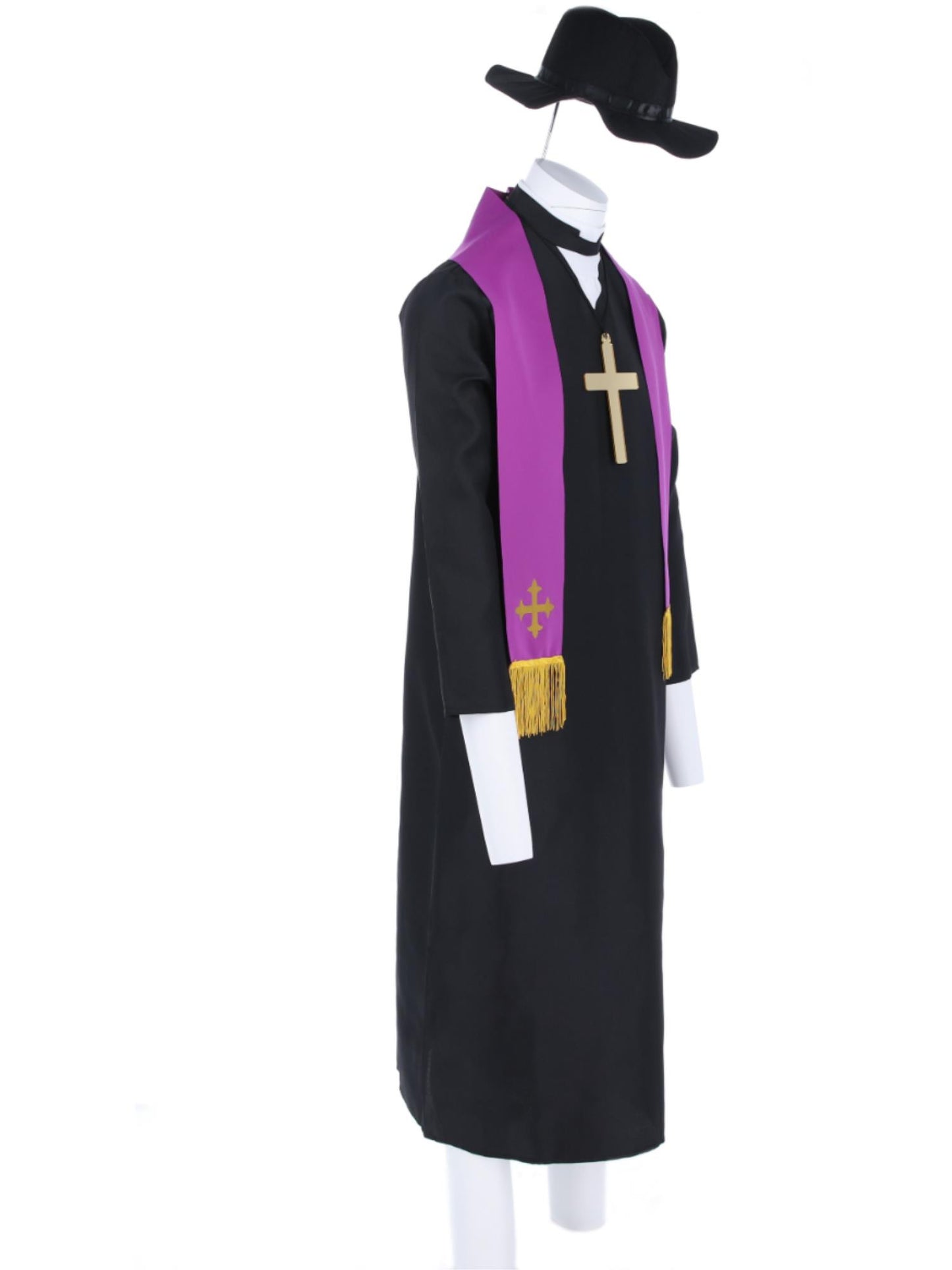 The Exorcist, Father Merrin Priest Costume, Robe  Wholesale