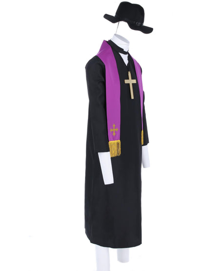 The Exorcist, Father Merrin Priest Costume, Robe  Wholesale