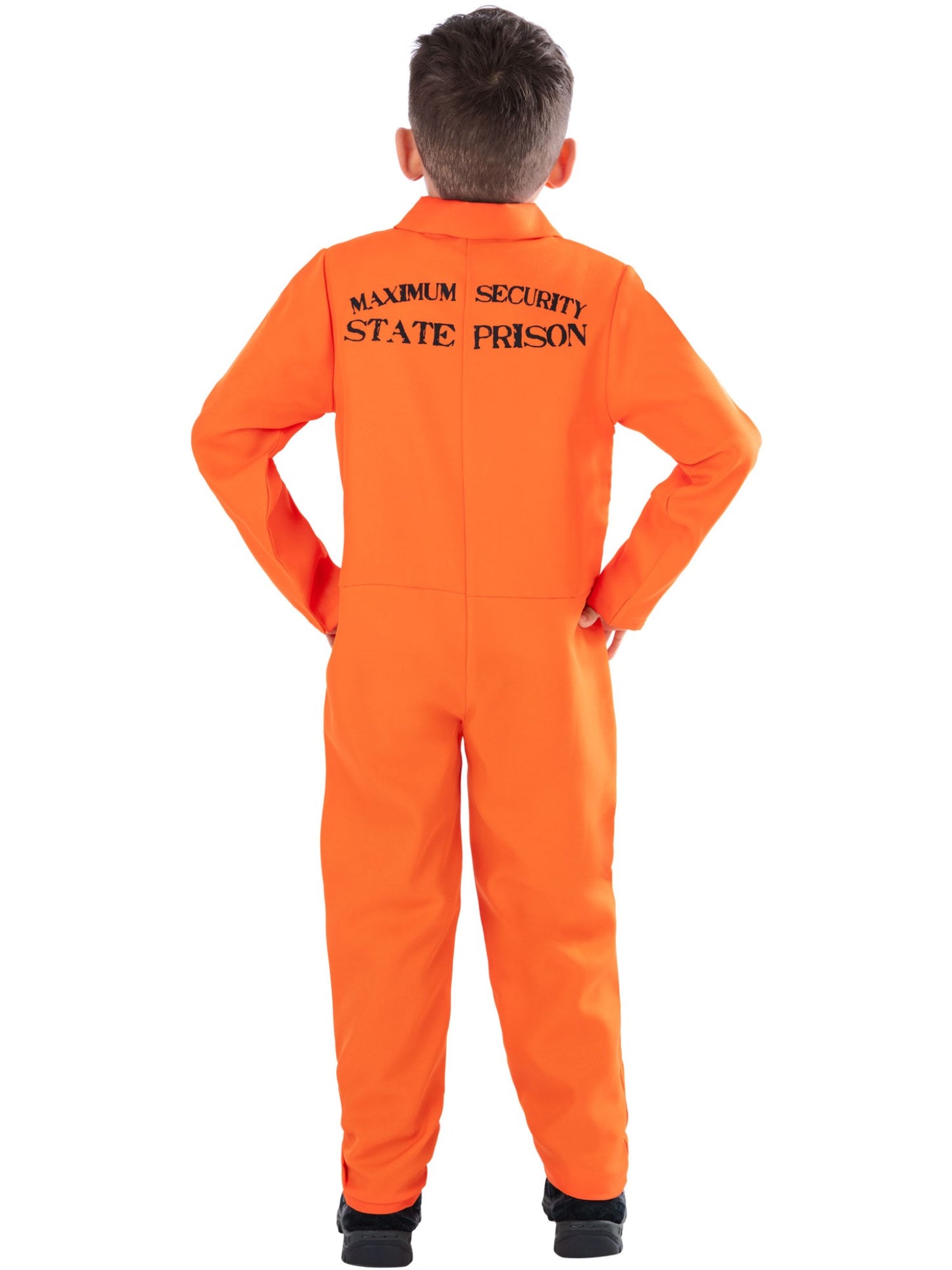 Escaped Prisoner Costume, Orange  Wholesale