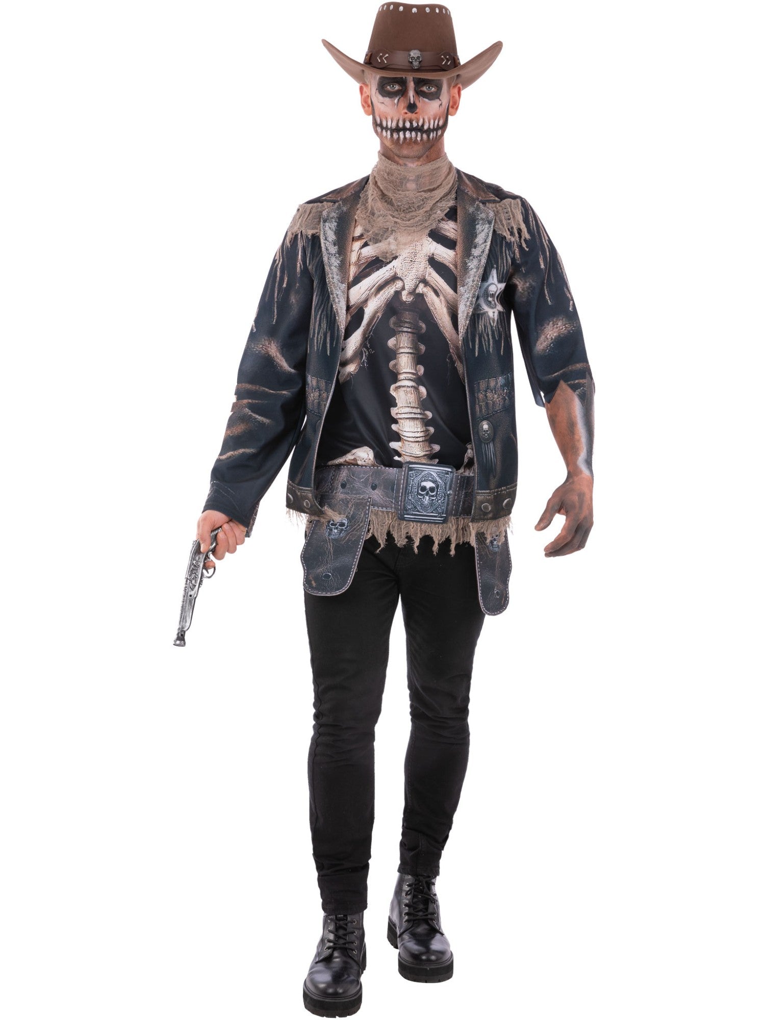 Skeleton Outlaw Costume  Wholesale