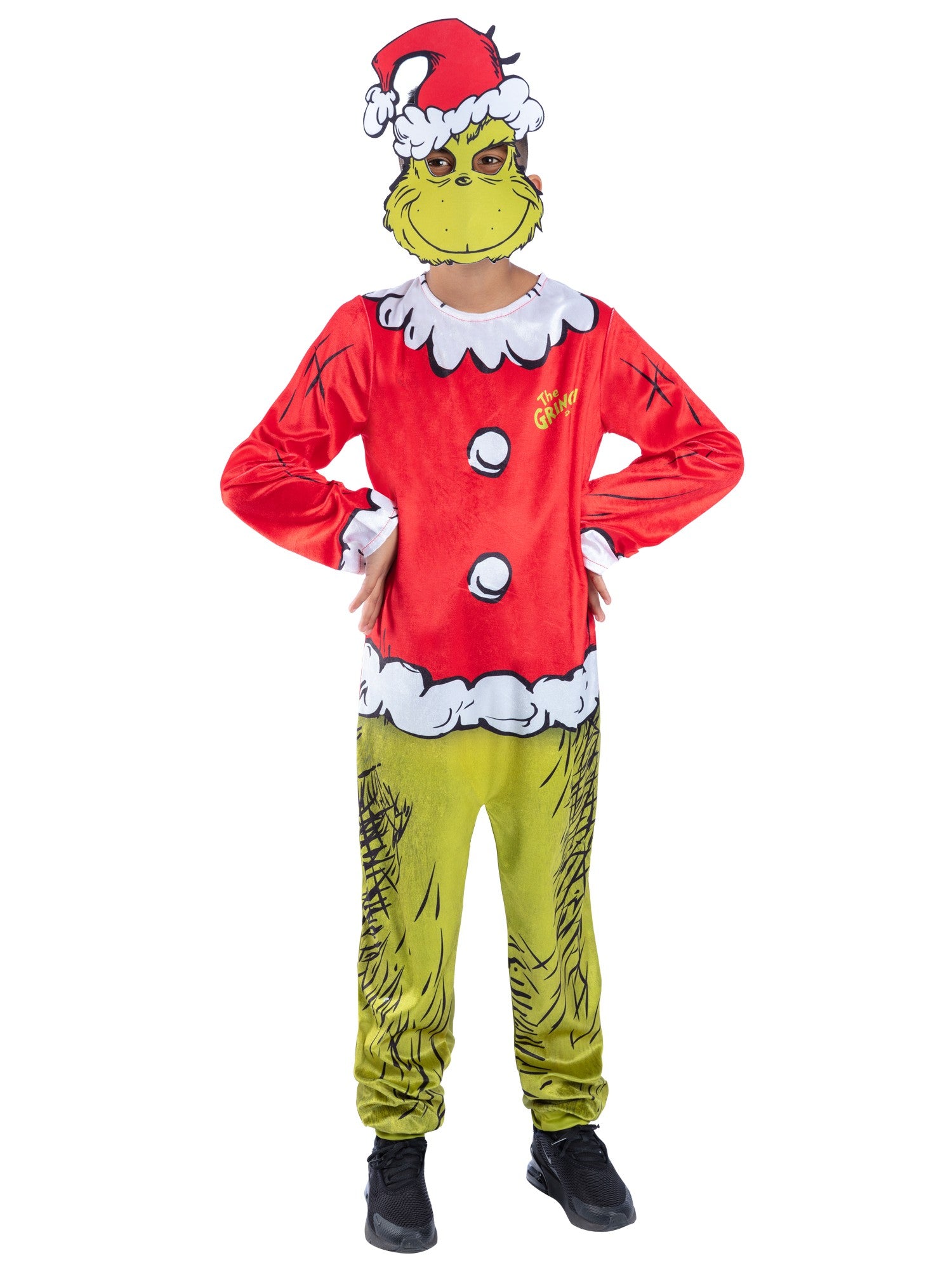 Dr Seuss The Grinch Santa Costume  Wholesale