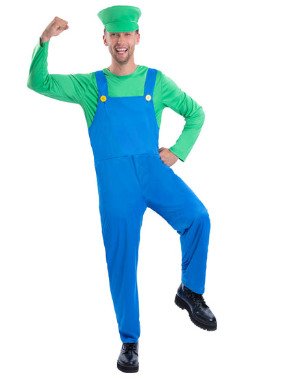 Green Plumber Costume  Wholesale